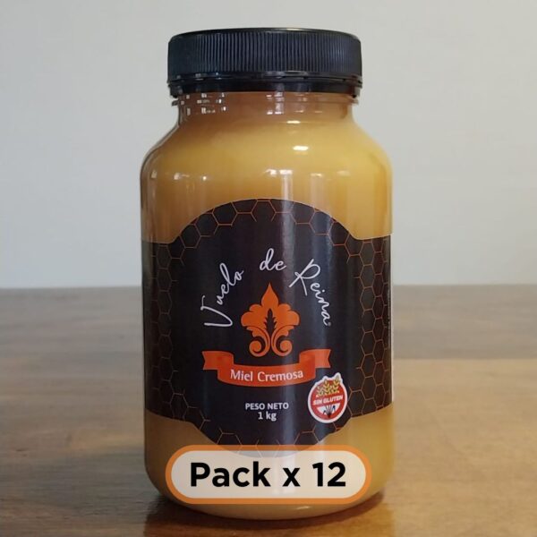 Pack x 12: Miel cremosa 1 kg.
