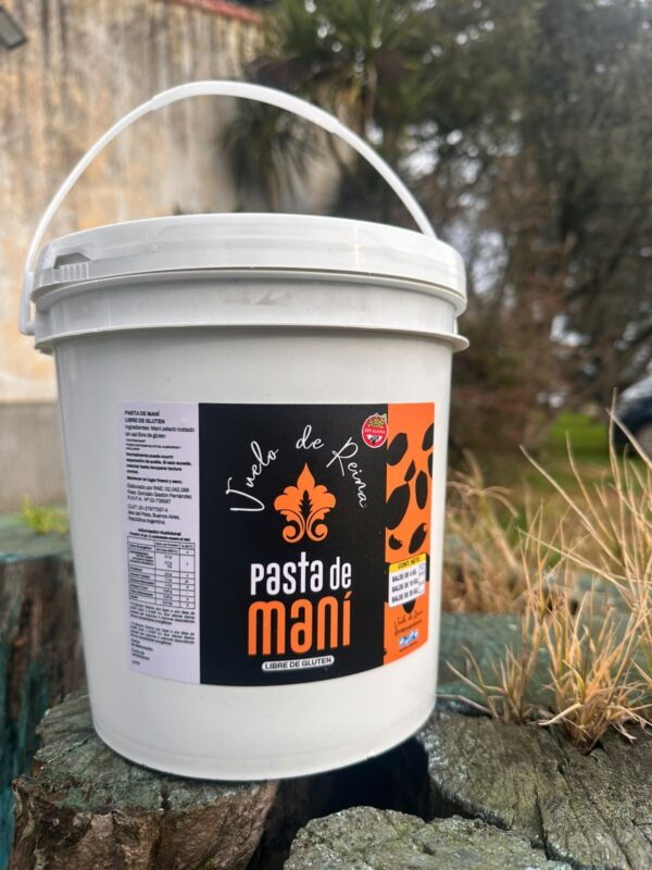 Pasta de maní en balde de 4kg
